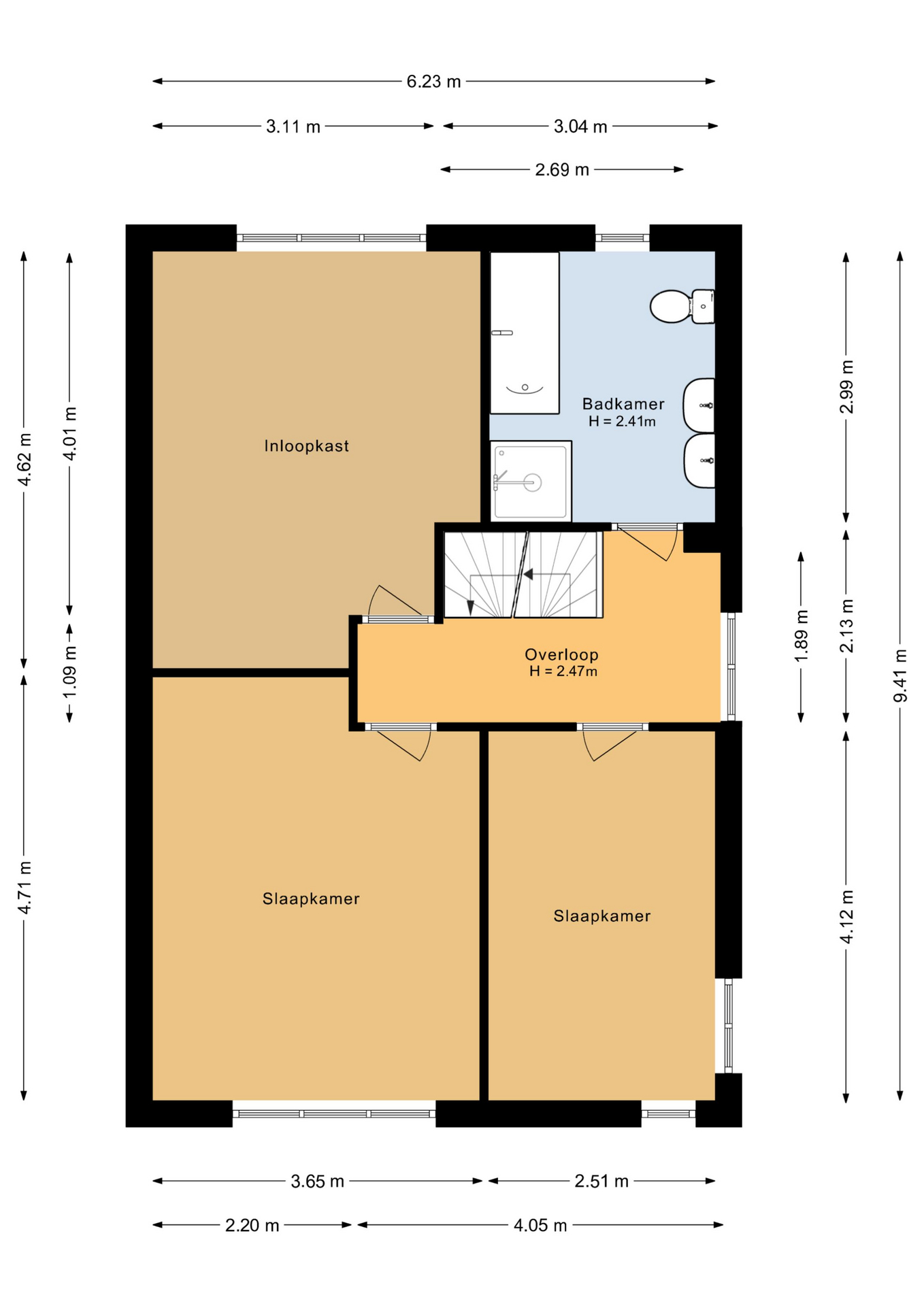 Beukenhof 167 - 8212 EJ - lelystad-plattegrond-2